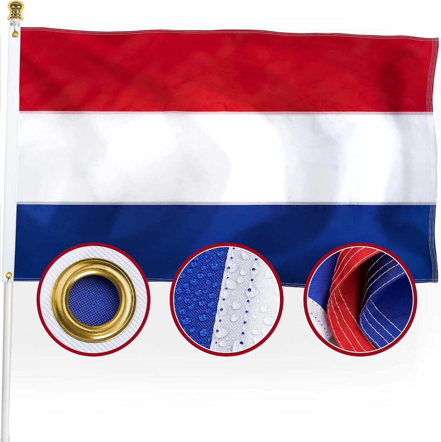 潼关荷兰国旗 3x5ft